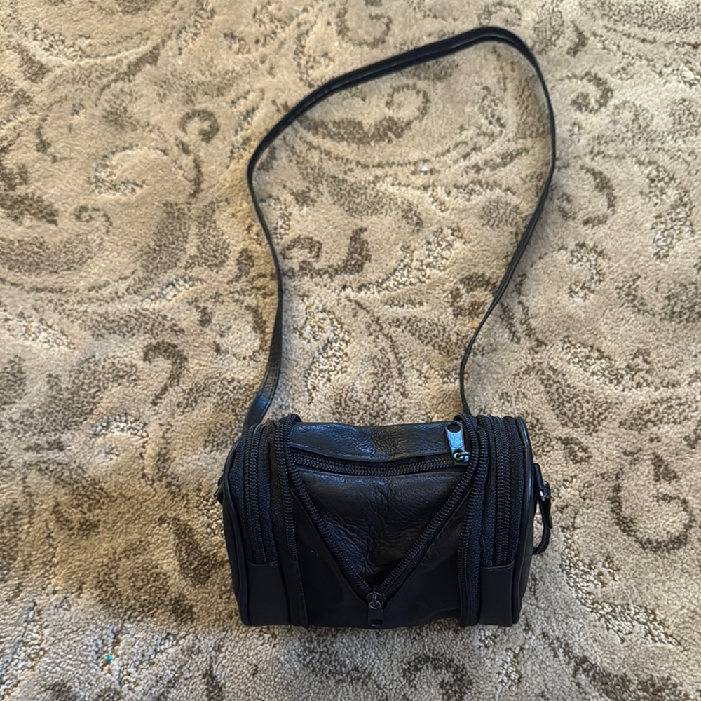Black Leather Bag